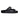 En svart vegansk Turda sandal från Green Laces med två justerbara remmar och svarta spännen. Stilren och bekväm design med en ergonomisk fotbädd för optimal komfort.