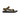 En Teva Original Universal-sandal i färgen olivgrön, sandalen har justerbara remmar i textil som går över foten och runt ankeln, fästa i en svart mellansula med en strukturerad fotbädd och en svart yttersula. Tevas logotyp syns på den remmen över vristen.