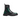 Virón, modell 1992 Spray Boots i veganskt skinn, svarta och gröna med en graffititouch, kängorna har 9 hål till snörning, en tjock sula med grovt mönster och en tryckt innehållsförteckning på utsida.
