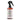 Baksidan på Springyards impregneringsspray, brun transparent sprayflaska med svart spraypump och vit etikett med bruksanvisning och  information. 
