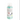 Springyards fotspray i turkos metalic färg, vit etikett med produktinformation. Bakifrån.